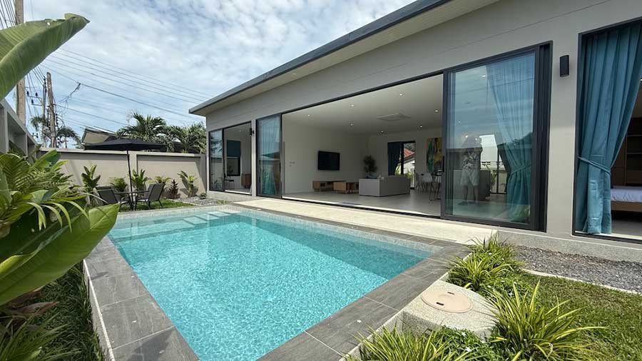 2-Bed 120 Sqm Garden Pool Villa by Bang Por Beach